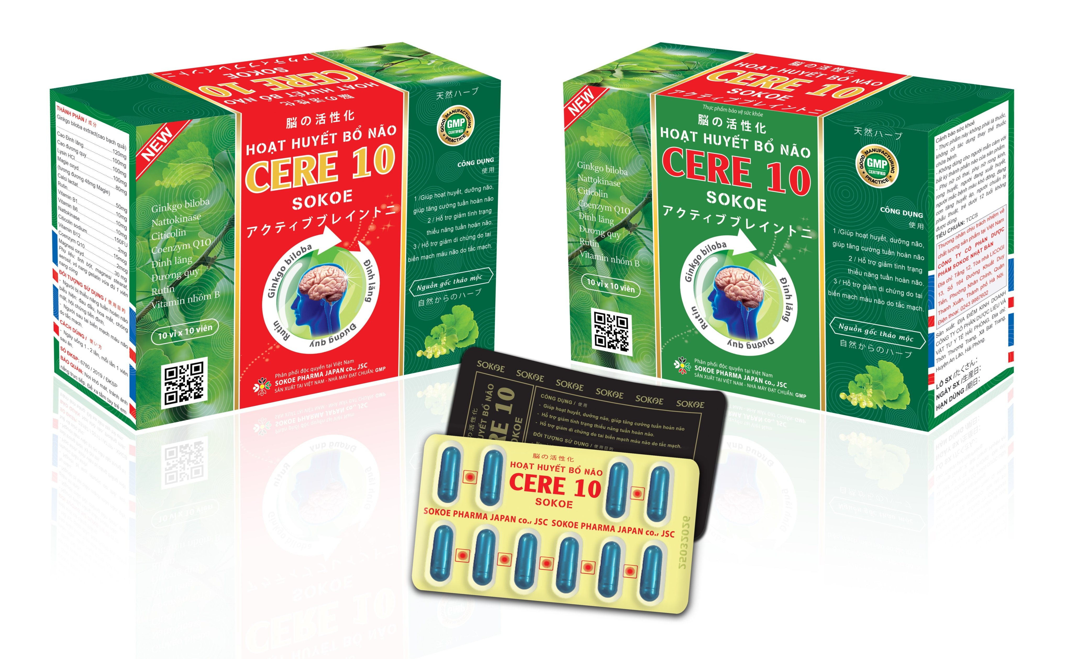 HOẠT HUYẾT BỔ NÃO CERE 10 - SOKOE