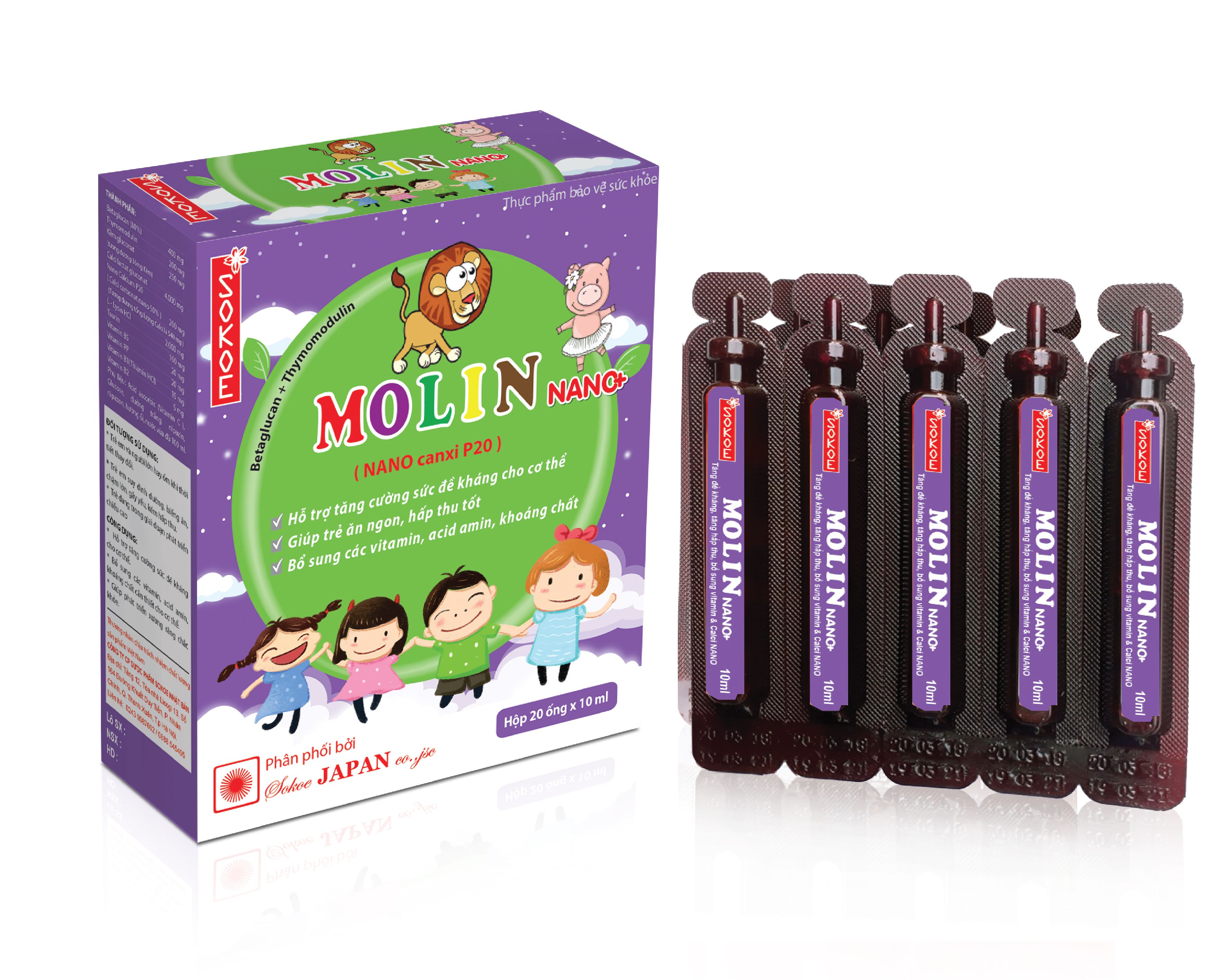 MOLIN NANO+ (Siro) - HÀNG CHÍNH HÃNG