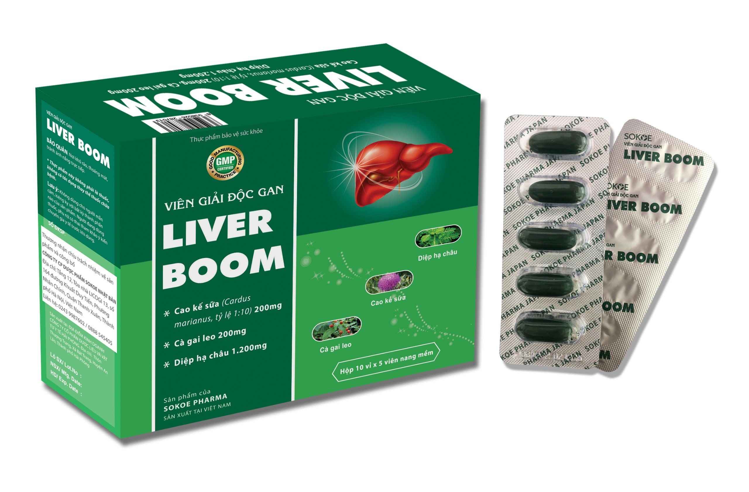 LIVER BOOM Giải độc gan - HÀNG CHÍNH HÃNG